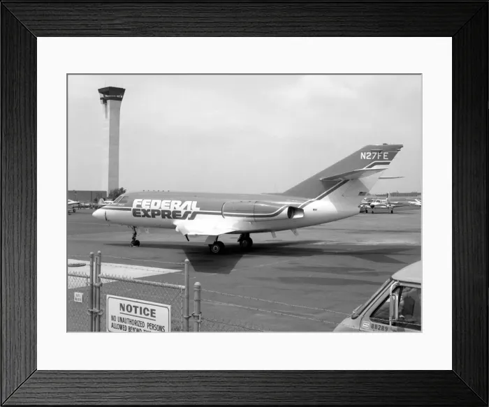 Framed Print : Dassault Falcon 20DC N27FE Framed Print : Dassault Falcon 20DC N27FE