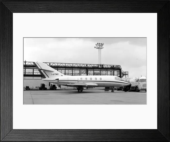 Framed Print : Dassault Falcon 20C I-ATMO Framed Print : Dassault Falcon 20C I-ATMO