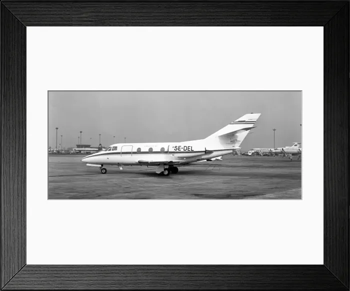 Framed Print : Dassault Falcon 10 SE-DEL Framed Print : Dassault Falcon 10 SE-DEL
