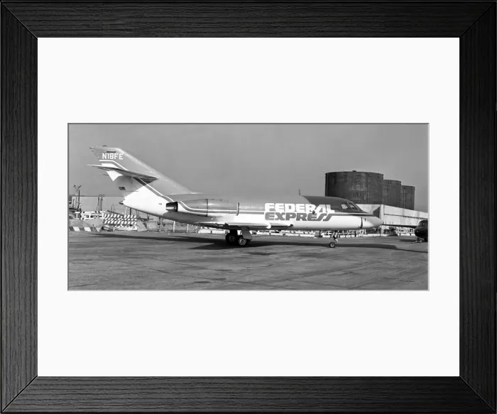 Framed Print : Dassault Falcon 20DC N18FE Framed Print : Dassault Falcon 20DC N18FE