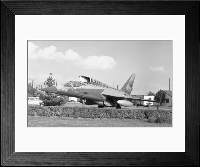 Framed Print : North American F-107A-NA 55-5119 Framed Print : North American F-107A-NA 55-5119