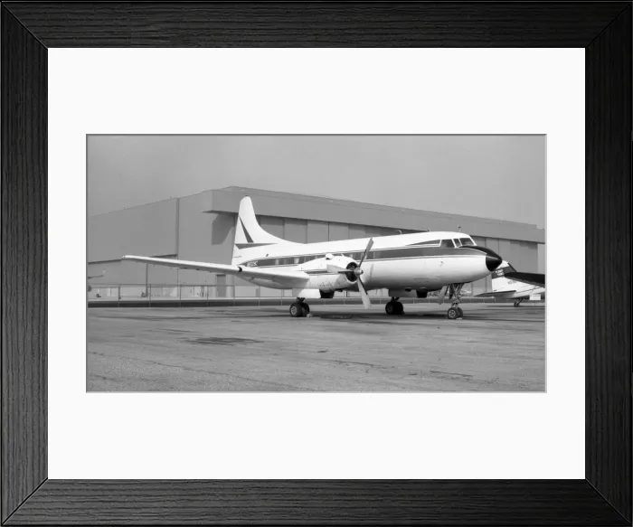 Framed Print : Convair CV-340 N8329C Framed Print : Convair CV-340 N8329C