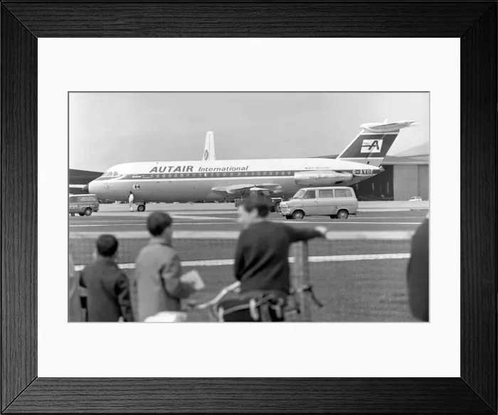 Framed Print : BAC One-Eleven-416EK G-AVOE Framed Print : BAC One-Eleven-416EK G-AVOE