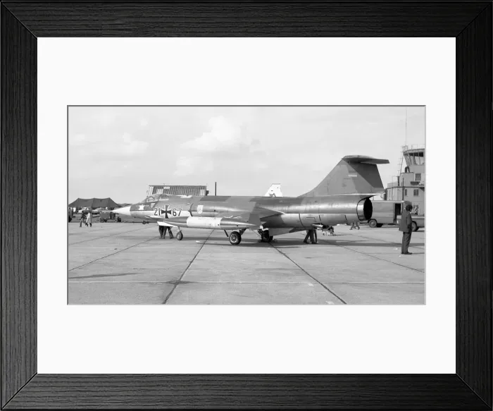 Framed Print : Lockheed F-104G Starfighter 21+67 Framed Print : Lockheed F-104G Starfighter 21+67