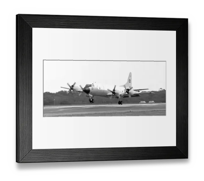 Framed Print : Lockheed P-3B Orion NZ4201