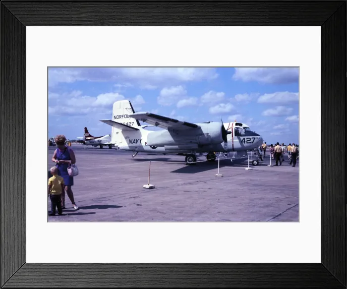 Framed Print : Grumman US-2B Tracker 136427 Framed Print : Grumman US-2B Tracker 136427