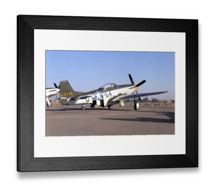Framed Print : North American P-51D Mustang N5441V