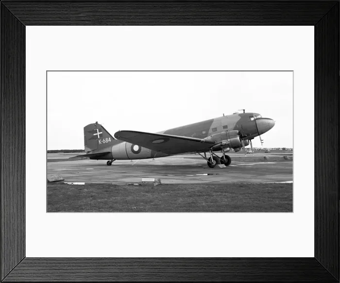 Framed Print : Douglas C-47A-65-DL Skytrain K-684 Framed Print : Douglas C-47A-65-DL Skytrain K-684