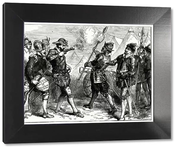 An Incident in the Siege of Leith, near Edinburgh, 6 April 1560