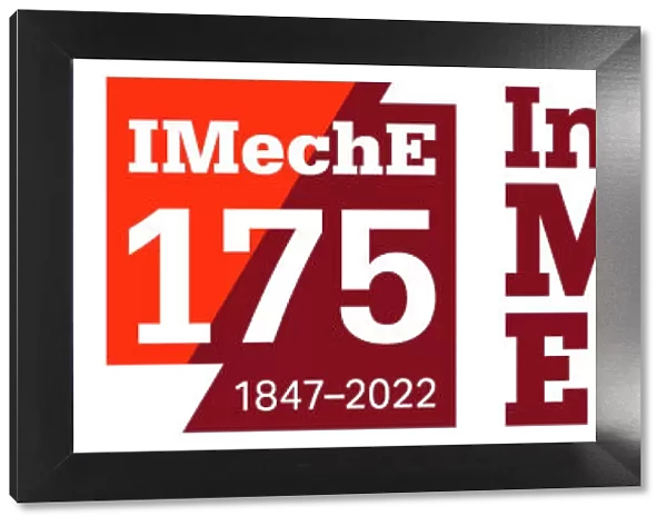Logo for the IMechE 175th Anniversary (on 27th January 2022) Date: 1847-2022