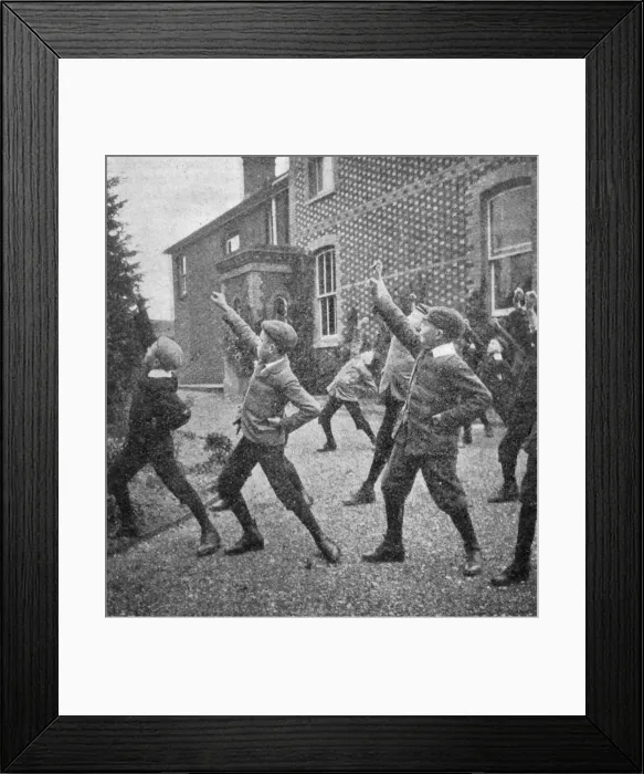 Framed Print : Waifs and Strays Boys Home, Burgess Hill Framed Print : Waifs and Strays Boys Home, Burgess Hill