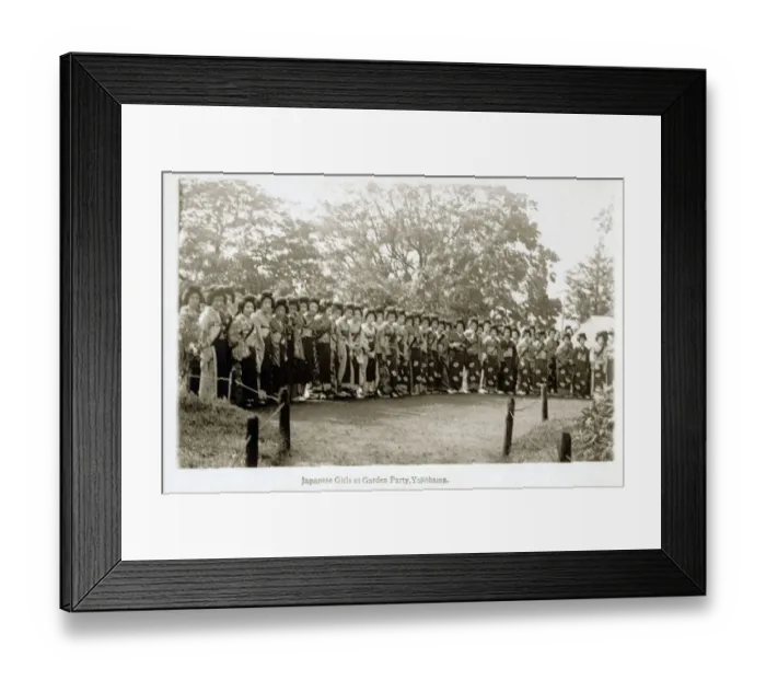 Framed Print : Prince Henry Duke of Gloucester and the Garter Mission in Japan to bestow upon Emperor Showa (Hirohito) (1901-1989) the Stranger Knight of the Order of the Garter (KG); conferred in 1929, revoked in 1941, restored in 1971