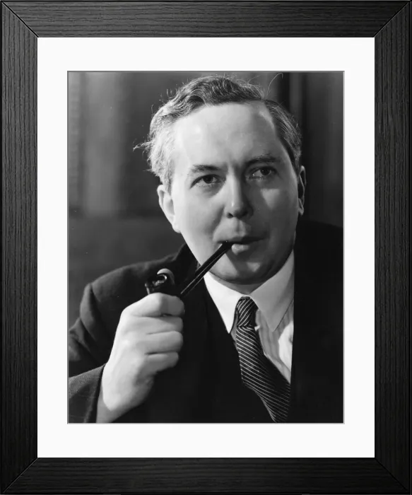 Framed Print : Harold Wilson Framed Print : Harold Wilson
