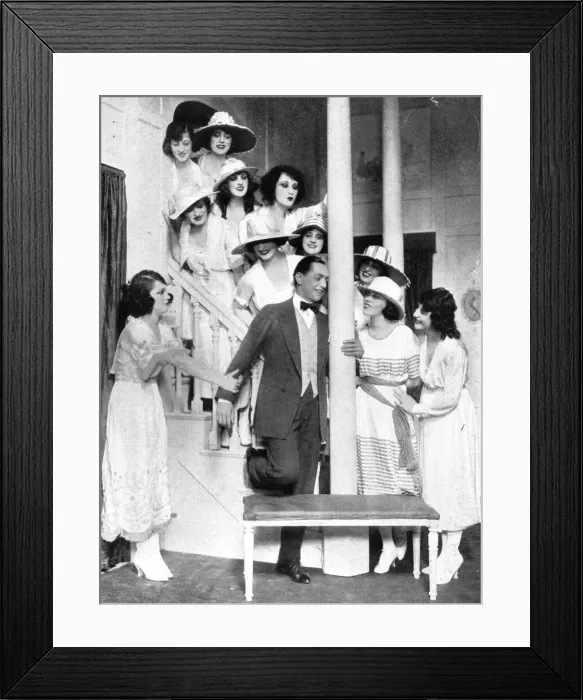 Framed Print : A scene from See Saw at the George M. Cohan Theatre, New York (1919) Date: 1919 Framed Print : A scene from See Saw at the George M. Cohan Theatre, New York (1919) Date: 1919