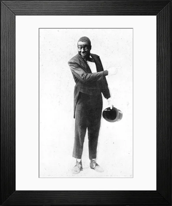 Framed Print : A portrait of Bert Williams (1919) Date: 1919 Framed Print : A portrait of Bert Williams (1919) Date: 1919