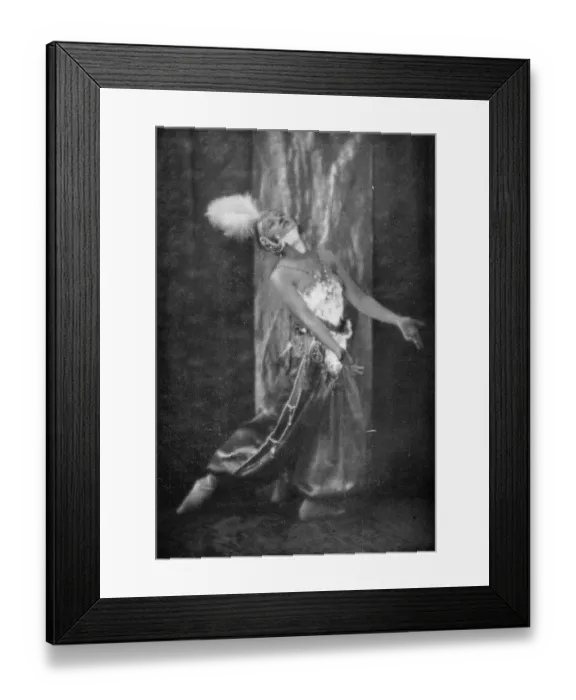 Framed Print : A Portrait of Sonia Pavloff (1920-24), the beautiful premiere danseuse at the Opera Comique Date: 1920-1924 Framed Print : A Portrait of Sonia Pavloff (1920-24), the beautiful premiere danseuse at the Opera Comique Date: 1920-1924