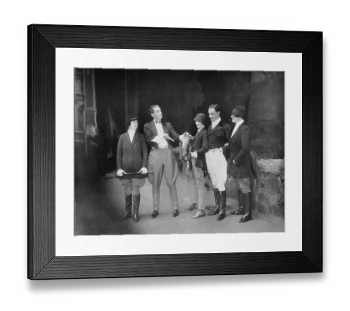 Framed Print : A scene from Sunny at the London Hippodrome (1926) with Nancy Lovet, Jack Buchanan, Binnie Hale, Jack Hobbs and Maidie Hope Date: 1926 Framed Print : A scene from Sunny at the London Hippodrome (1926) with Nancy Lovet, Jack Buchanan, Binnie Hale, Jack Hobbs and Maidie Hope Date: 1926
