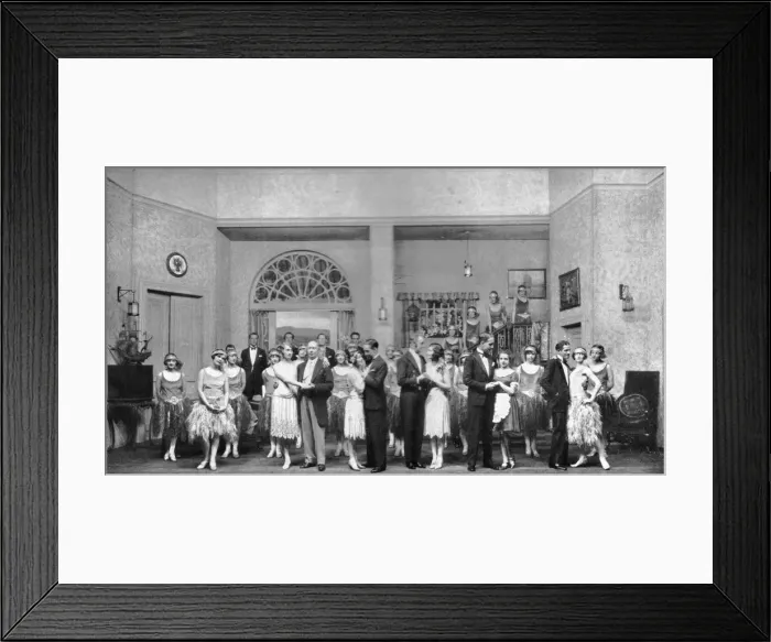 Framed Print : A scene from Queen High at the Queens Theatre, London (1926) Date: 1926 Framed Print : A scene from Queen High at the Queens Theatre, London (1926) Date: 1926
