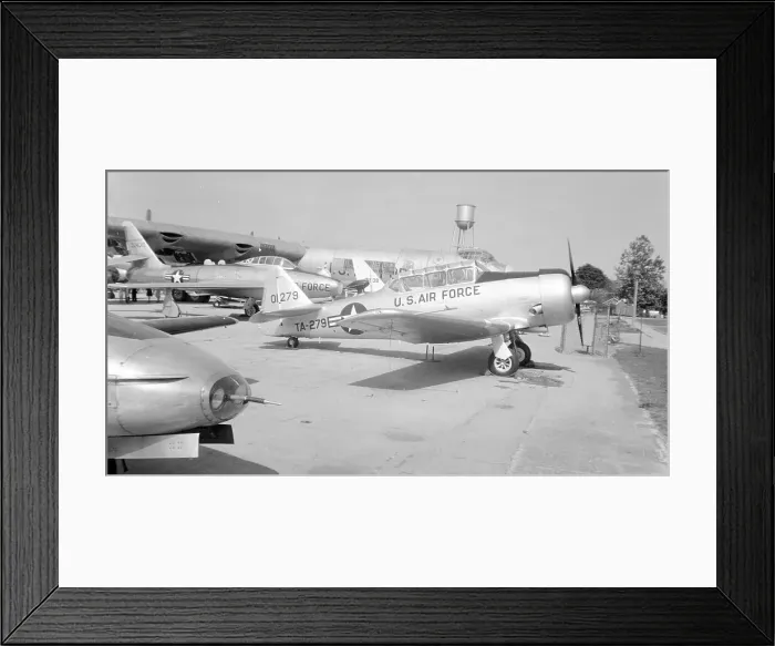 Framed Print : United States Air Force North American T-6G Texan 50-1279 Framed Print : United States Air Force North American T-6G Texan 50-1279