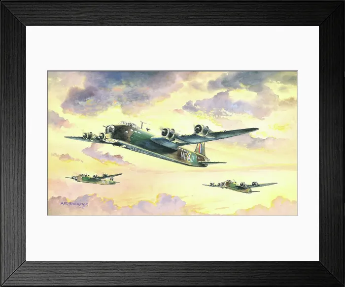 Framed Print : Short Stirlings Framed Print : Short Stirlings