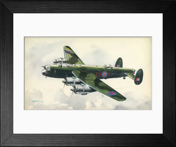 Framed Print : Avro Lancaster Framed Print : Avro Lancaster