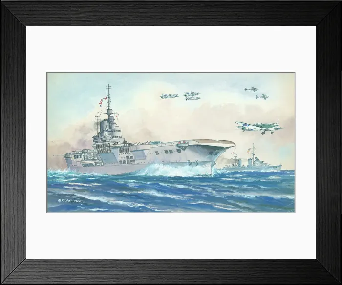 Framed Print : H. M. Aircraft Carrier Formidable, naval ships Framed Print : H. M. Aircraft Carrier Formidable, naval ships