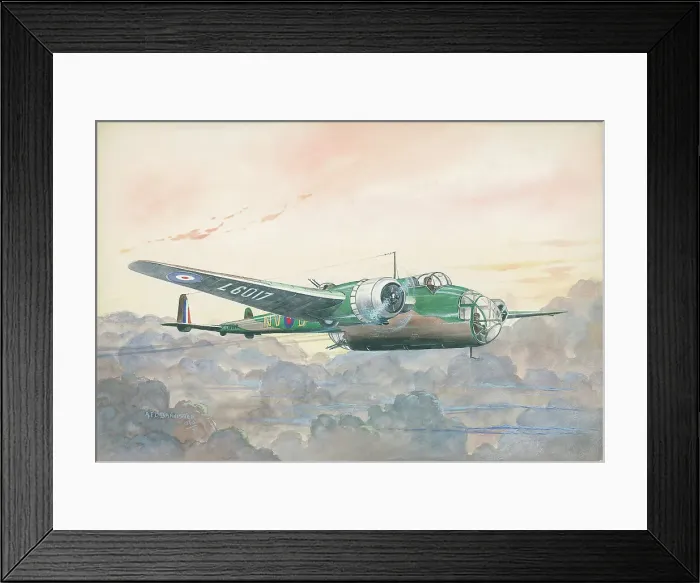 Framed Print : Handley Page Hampden, WWII aircraft Framed Print : Handley Page Hampden, WWII aircraft