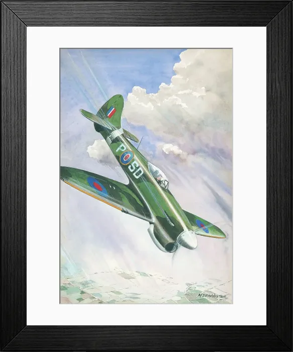 Framed Print : Hawker Tempest WWII ww2 world war two 2 second Framed Print : Hawker Tempest WWII ww2 world war two 2 second