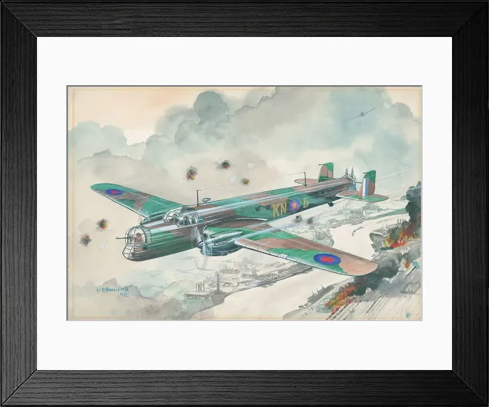Framed Print : Armstrong Whitworth Whitley, WWII aircraft Framed Print : Armstrong Whitworth Whitley, WWII aircraft