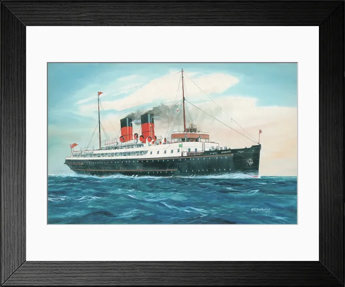 Framed Print : Manxman, Isle of Man Steam Packet Company Framed Print : Manxman, Isle of Man Steam Packet Company