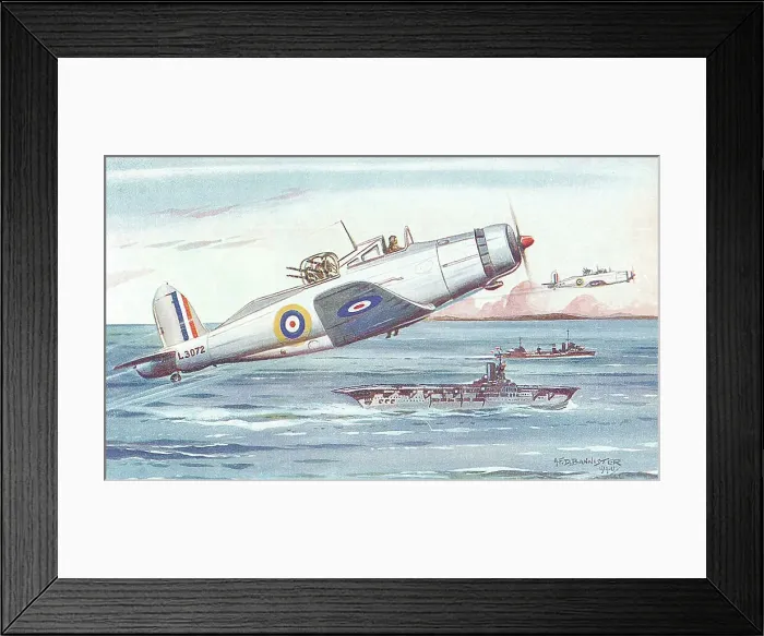 Framed Print : Blackburn Roc Framed Print : Blackburn Roc