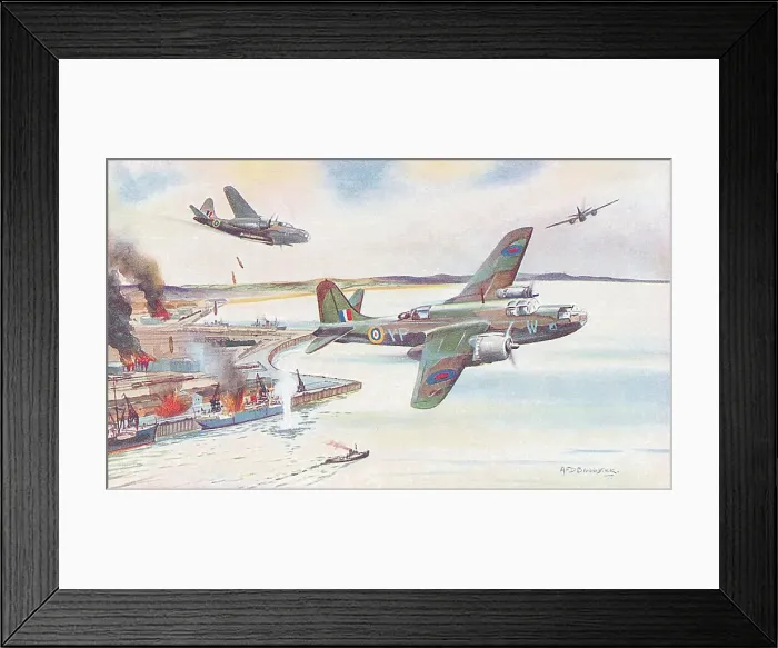 Framed Print : Douglas Boston Mk III RAF royal air force aviation Framed Print : Douglas Boston Mk III RAF royal air force aviation