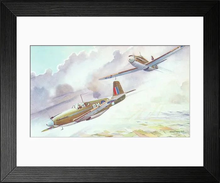 Framed Print : North American Mustang MK. I Framed Print : North American Mustang MK. I