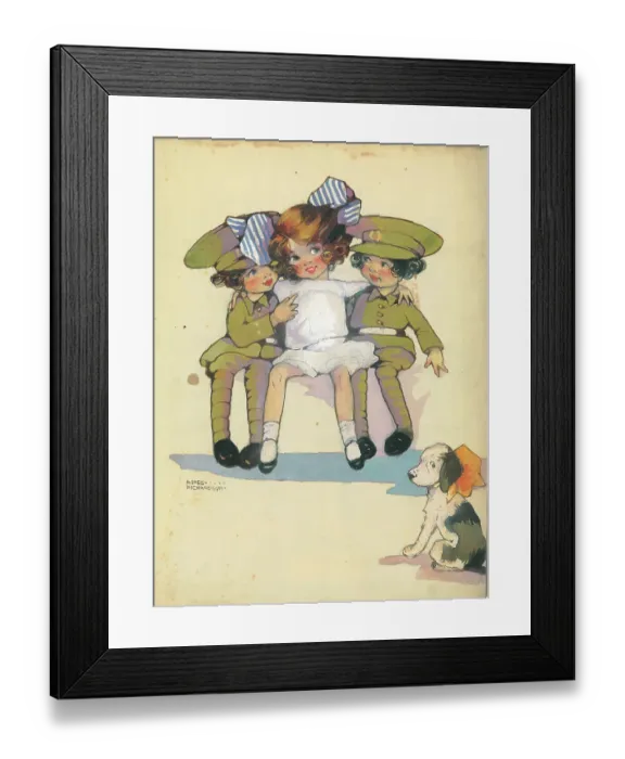 Framed Print : Children playing Framed Print : Children playing