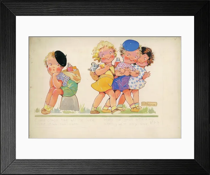Framed Print : Children playing Framed Print : Children playing