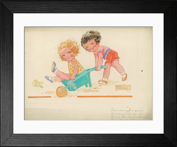 Framed Print : Children playing Framed Print : Children playing