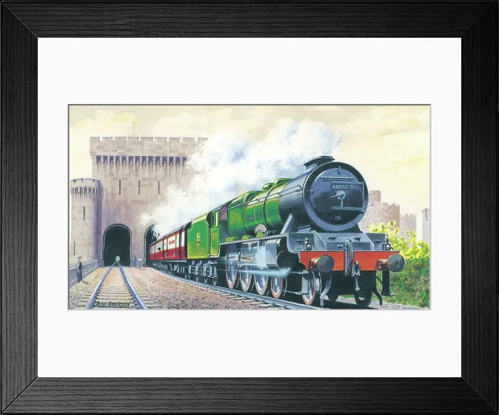 Framed Print : LMS Royal Scot Class No 46122 ?Royal Ulster Rifleman? Framed Print : LMS Royal Scot Class No 46122 ?Royal Ulster Rifleman?