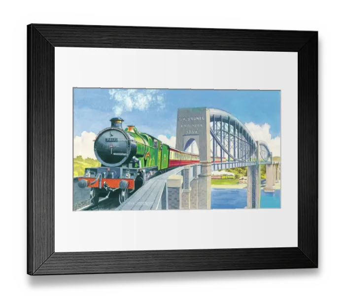 Framed Print : GWR Castle Class No. 7017 ?G. J. Churchward? Framed Print : GWR Castle Class No. 7017 ?G. J. Churchward?