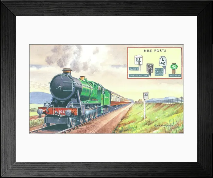 Framed Print : Concerning Speed Paddington-Birmingham Express Framed Print : Concerning Speed Paddington-Birmingham Express