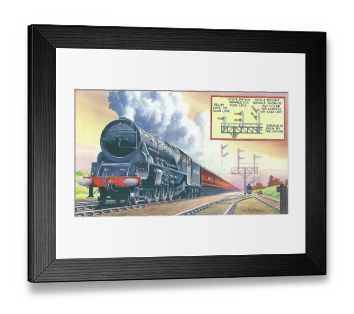 Framed Print : LMS Princess Coronation Class No. 46250 ?City of Lichfield? Framed Print : LMS Princess Coronation Class No. 46250 ?City of Lichfield?