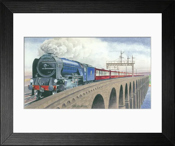 Framed Print : BR A1 Class No. 60117 ?Bois Roussel? Framed Print : BR A1 Class No. 60117 ?Bois Roussel?