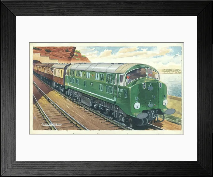 Framed Print : Diesel Locomotive D600 Framed Print : Diesel Locomotive D600
