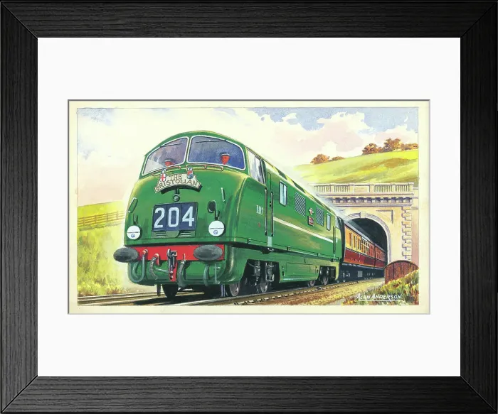 Framed Print : British Railways - The Bristolian Framed Print : British Railways - The Bristolian