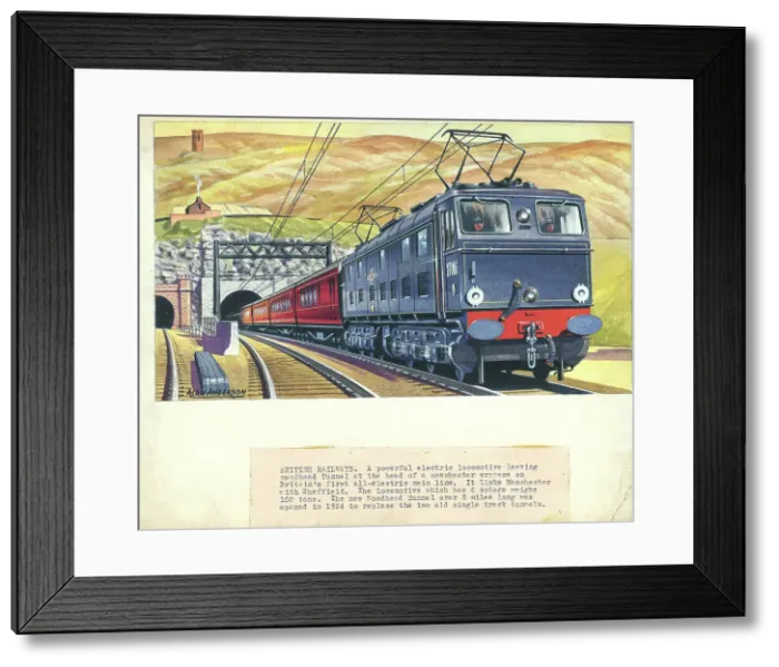 Framed Print : British Railways electric locomotive Diesel Electric Framed Print : British Railways electric locomotive Diesel Electric