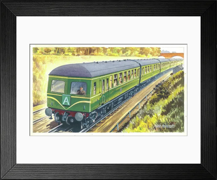 Framed Print : Diesel Locomotive D5055 BR Framed Print : Diesel Locomotive D5055 BR