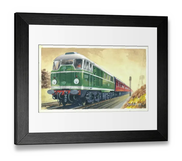 Framed Print : Electric Train Framed Print : Electric Train