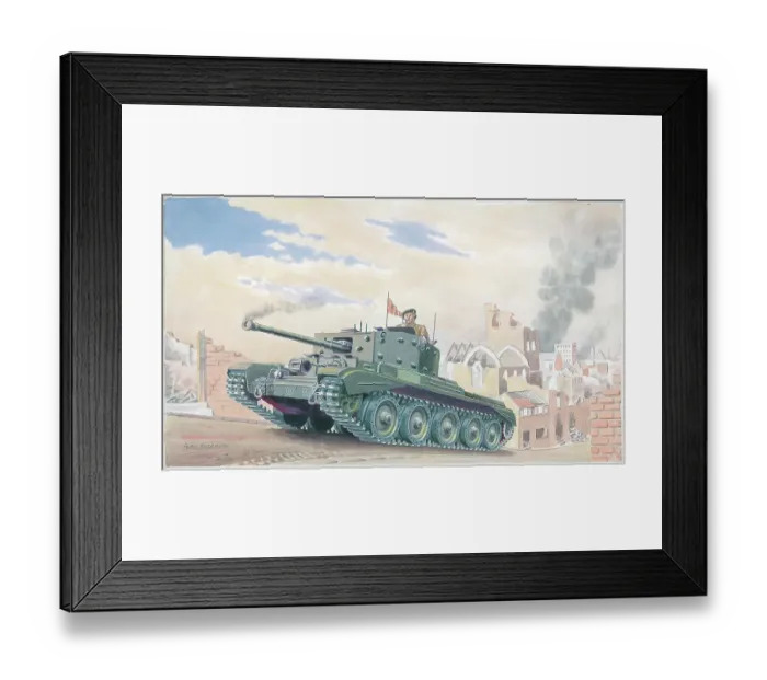 Framed Print : Cromwell tank Framed Print : Cromwell tank