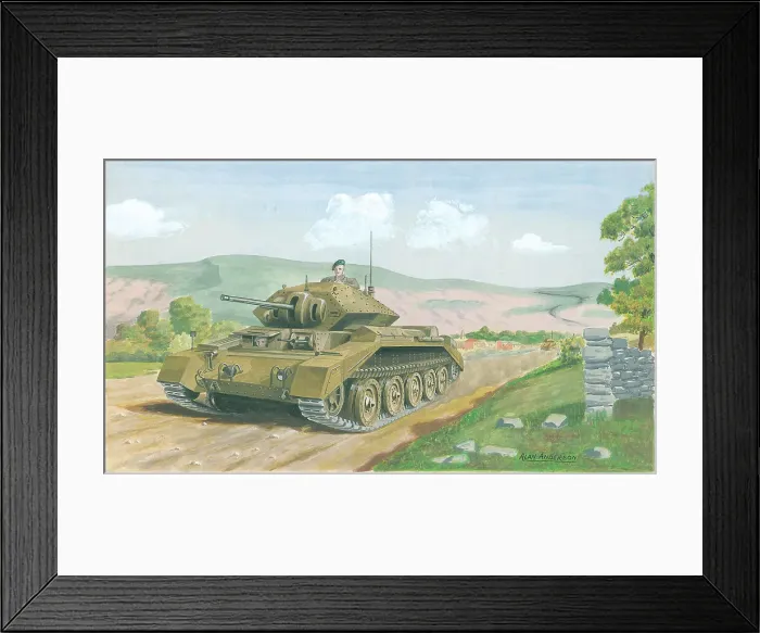 Framed Print : Crusader cruiser tank Framed Print : Crusader cruiser tank