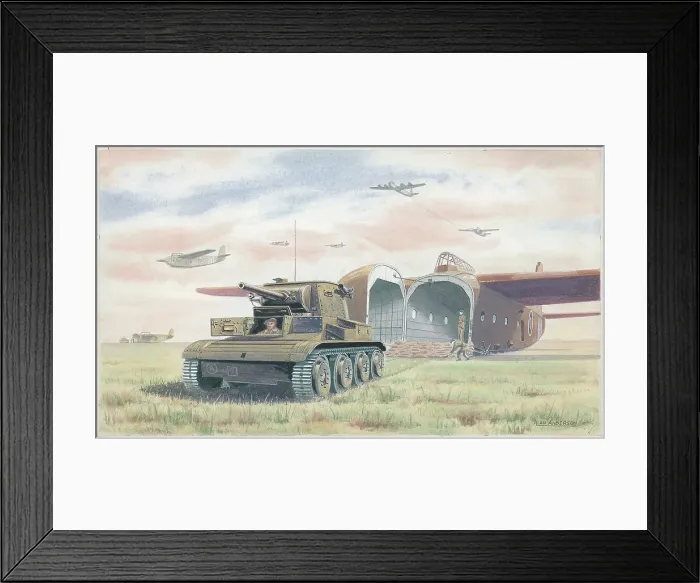 Framed Print : Tetrarch tank and Hamilcar glider Framed Print : Tetrarch tank and Hamilcar glider