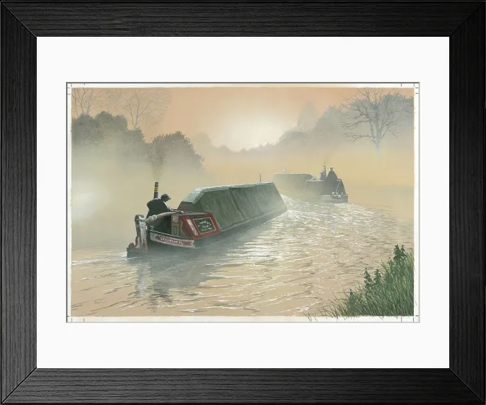 Framed Print : Sunrise on the Cut Framed Print : Sunrise on the Cut